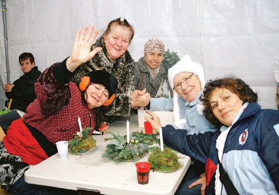 Kerstfeest op de Vlietlaan’ afgelopen zaterdagmiddag