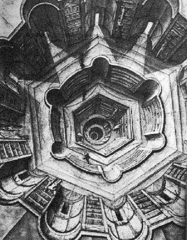 Bibibliotheek van Babel van Borges
