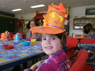 “Kroningsdag” kinderworkshop in de speeltuin