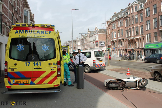Scooter ongeval Oudedijk