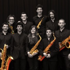 Saxofoonorkest Vento do Norte in Rotterdam