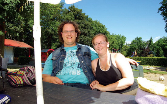 Kralingers Frank van Domselaar en zijn partner Thoke Ravestein