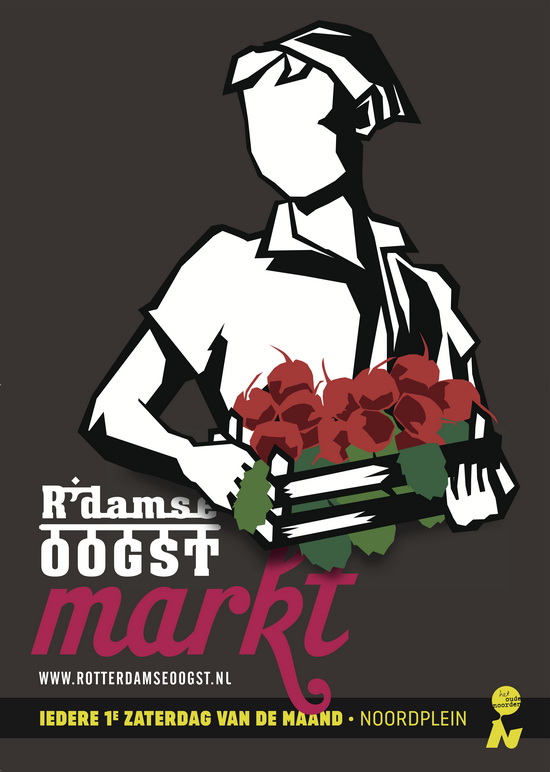 Maandelijks Oogstmarkt op het Noordplein