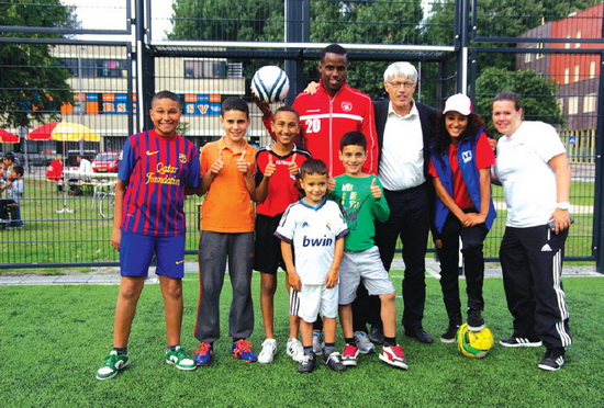 Sportvoorziening aan de Willem Ruyslaan