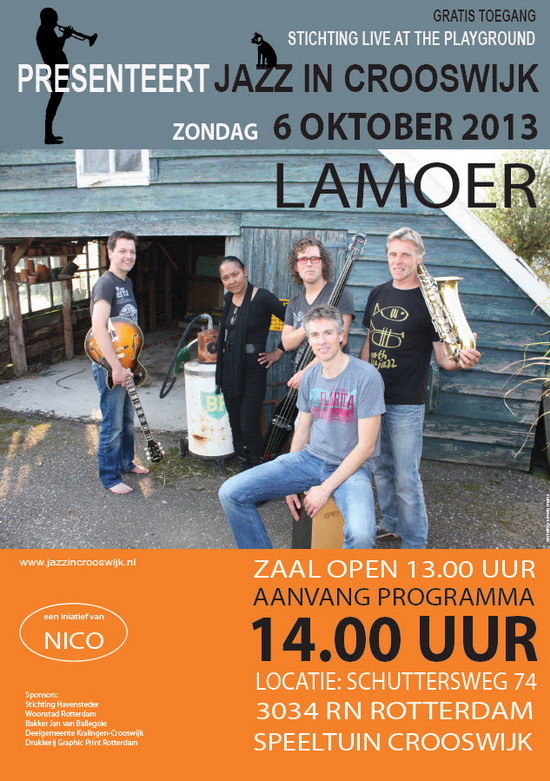 Jazz in Crooswijk oktober