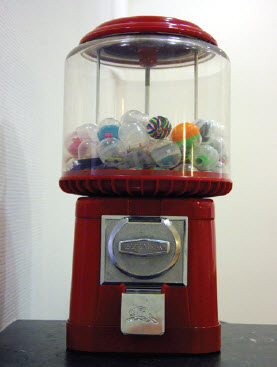 Kauwgomballenautomaat