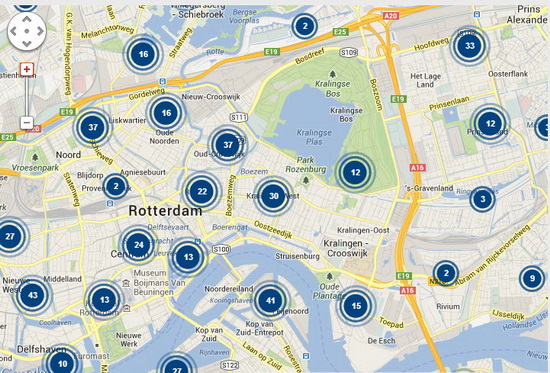 Misdaad in kaart google