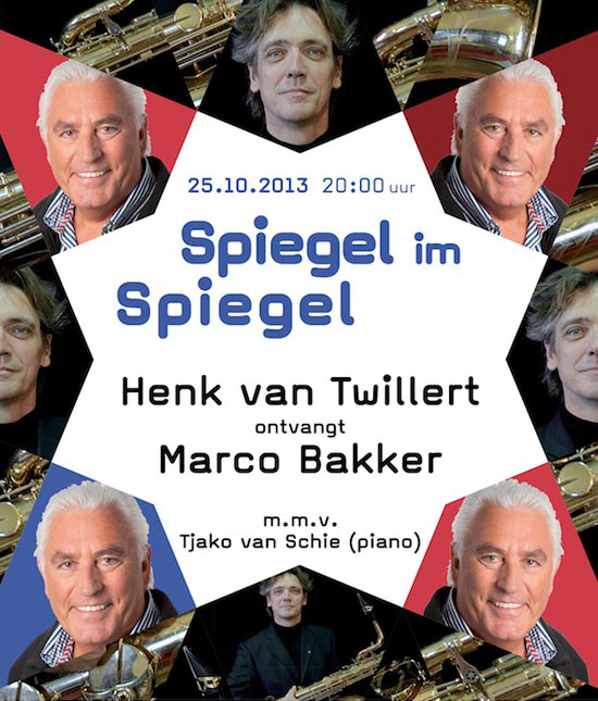 Henk van Twillert en Marco Bakker ‘Spiegel im Spiegel’