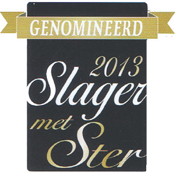 slager met ster 2013