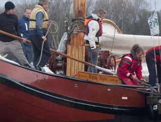 Skûtsjesilen op Kralingse Plas