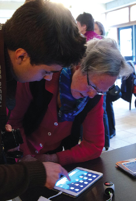 Tablet van belang voor senioren