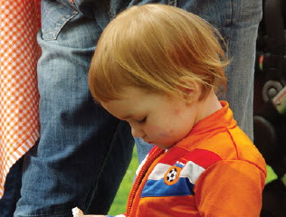 Koningsdag op ‘Oranjeplein’