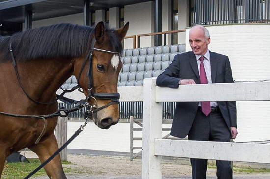 Roelof Gortemaker, voorzitter van De Jockey Club