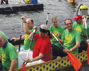 Tweede Drakenboot Festival op Kralingse Plas