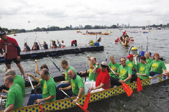 Drakenboot Festival op Kralingse Plas