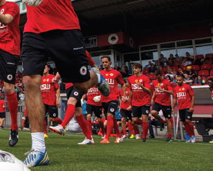 Gezellig druk tijdens eerste training Excelsior