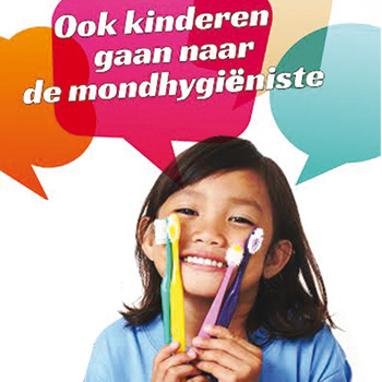 Ook kinderen naar de mondhygiëniste