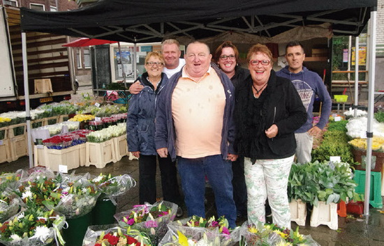bloemenstal op de Vlietlaan
