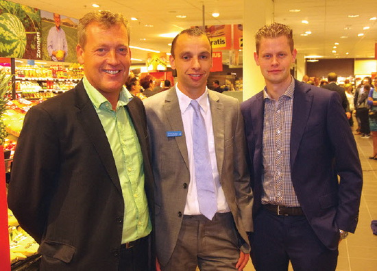 Albert Heijn driemanschap in Kralingen