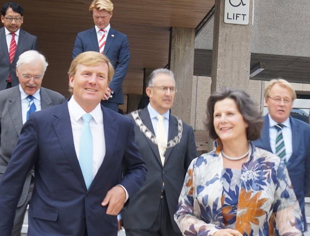 Koning bij opening Academisch Jaar EUR