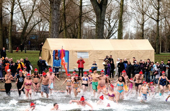 Nieuwjaarsduik kralingen