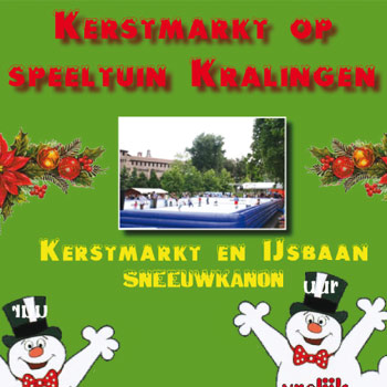 Kerstmarkt op Speeltuin Kralingen