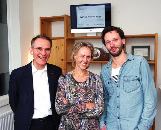 Dick van Hennik, Anke Verhoeff en Vincent Huisman