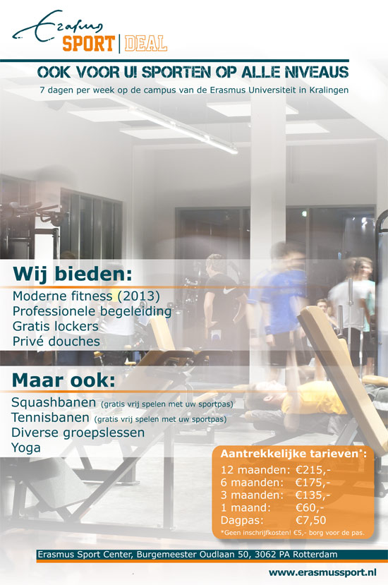 Erasmus-Sport-fitness