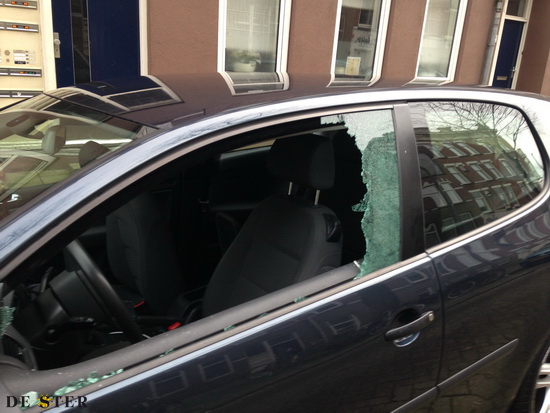 Spoor van auto-inbraken in Rotterdam