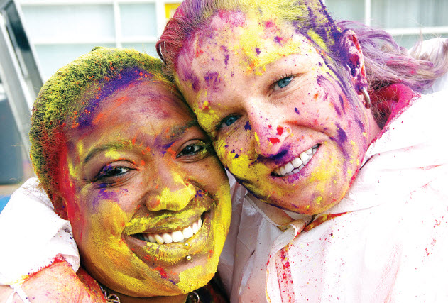 Holi Phagwa op Berkelplein