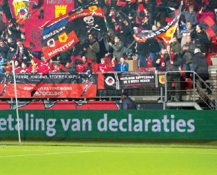 Spanning in de Eredivisie na afgelopen weekend verder toegenomen