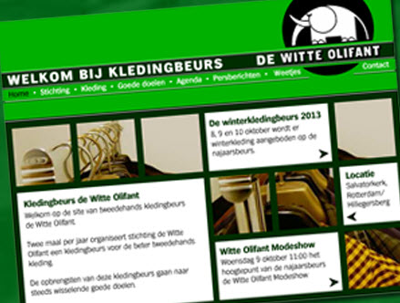 Witte Olifant blaast eigen verhaaltje uit