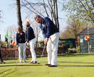 Beginners vinden putten leuk