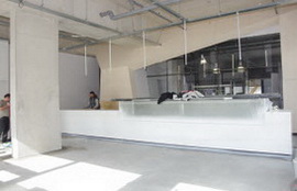 ijssalon doppio interieur