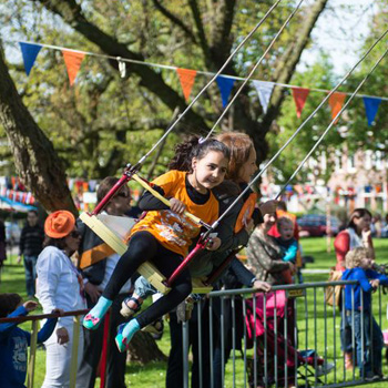 Kralingen kleurt weer oranje op Koningsdag!