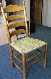 Descendre rieten stoelen