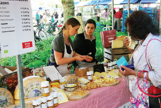 Lentemarkt van de Groene Passage