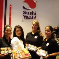 SushiYaah is gespecialiseerd in sushi en sashimi
