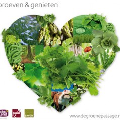 Biologische lentemarkt bij de Groene Passage