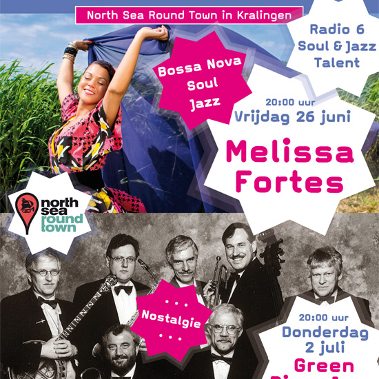 North Sea Round Town concerten in Kralingen