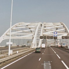 Twee weekendafsluitingen hoofdrijbaan Van Brienenoordbrug (A16) van zuid naar noord voor onderhoud