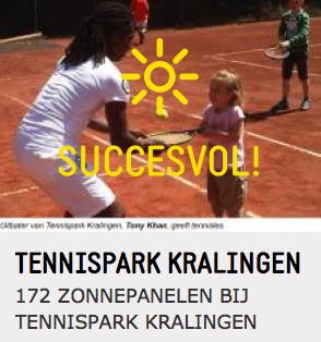 Zonnepanelen Tennispark Kralingen gaan door!