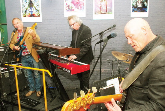 Dave Hinde, Paul Vink Aike Elshout.