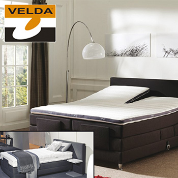 Velda boxsprings in de aanbieding bij de Vries Woninginrichting