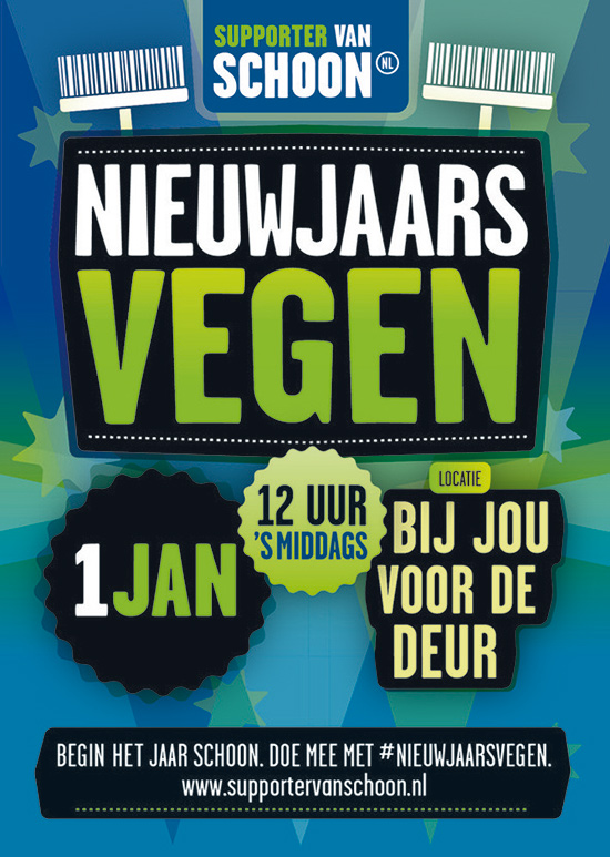 Nieuwe traditie: Nieuwjaarsvegen