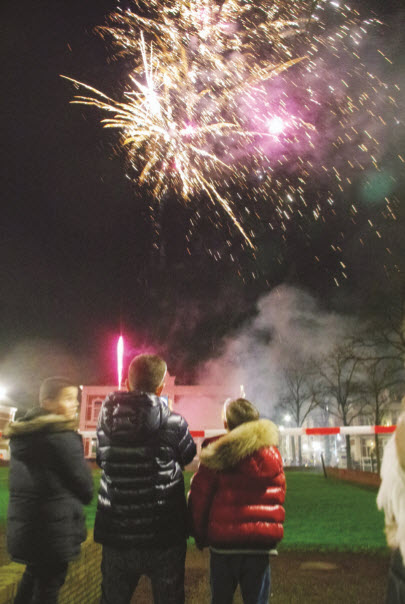 vuurwerk koeweide