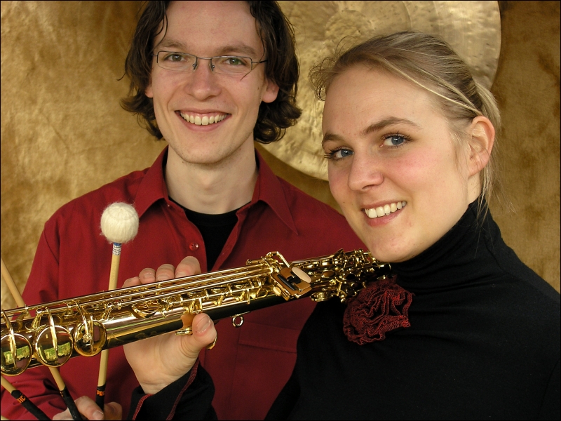 Duo Sax & Stix combinatie van saxofoon en marimba