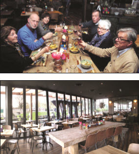brasserie woodz kralingse bos impressie