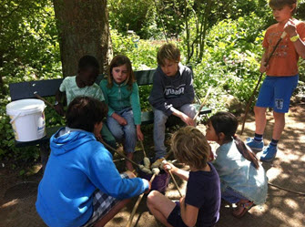 Lentefeest in de Botanische Tuin Kralingen