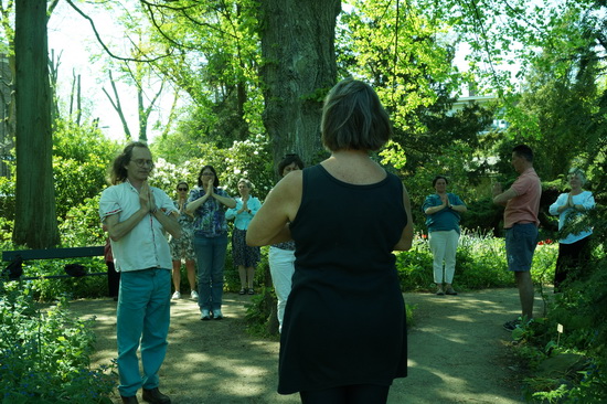 Lentefeest in de Botanische tuin Kralingen